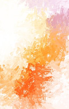 Taranmış Boyalı Soyut Arkaplan. Fırça darbesi ile boyanmış. Sanatsal canlılık ve renkli duvar kağıdı