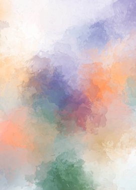 Taranmış Boyalı Soyut Arkaplan. Fırça darbesi ile boyanmış. Sanatsal canlılık ve renkli duvar kağıdı