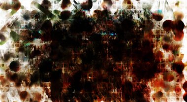 Modern sanat. Renkli çağdaş sanat eserleri. Renkli boya darbeleri. Soyut arkaplanda fırça darbeleri. fırça boyası.