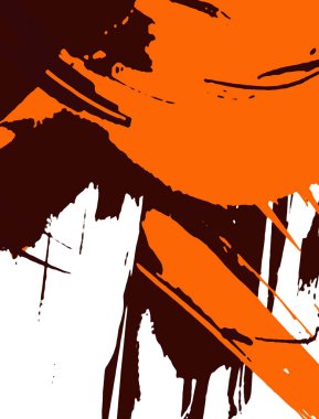 Soyut renk boyama arka plan. Mürekkep desen illüstrasyon. Çağdaş ve modern doku. Yaratıcı ve sanatsal duvar kağıdı. Fırçalanmış şekiller tasarımı ile sanatsal duvar. Kentsel Grunge.