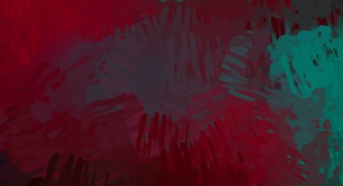 Taranmış Boyalı Soyut Arkaplan. Fırça darbesi ile boyanmış. Sanatsal canlılık ve renkli duvar kağıdı.