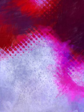 Modern sanat. Renkli çağdaş sanat eserleri. Renkli boya darbeleri. Soyut arkaplanda fırça darbeleri. fırça boyası.