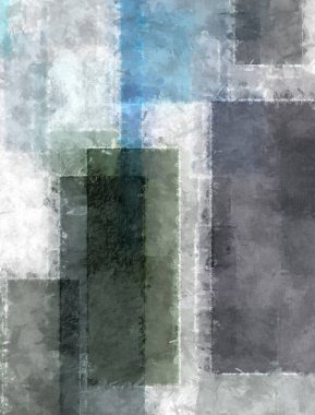 Modern sanat. Renkli çağdaş sanat eserleri. Renkli boya darbeleri. Soyut arkaplanda fırça darbeleri. fırça boyası.