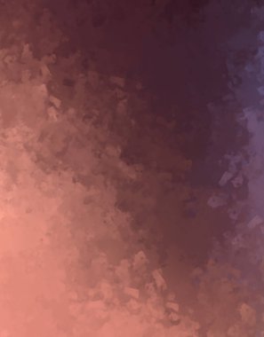 Taranmış Boyalı Soyut Arkaplan. Fırça darbesi ile boyanmış. Boya darbeleri. 2B Görüntü.