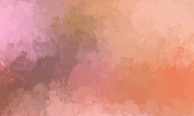 Taranmış Boyalı Soyut Arkaplan. Fırça darbesi ile boyanmış. Boya darbeleri. 2B Görüntü.