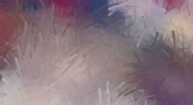 Taranmış Boyalı Soyut Arkaplan. Fırça darbesi ile boyanmış. Boya darbeleri. 2B Görüntü.