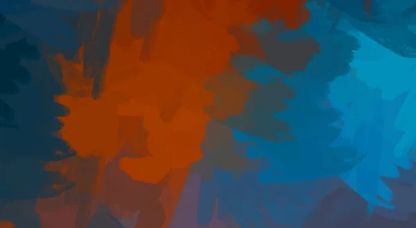 Пензлем Пофарбований Абстрактний Фон Пензлем Картини Художні Яскраві Барвисті Шпалери — стокове фото