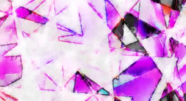 Modern sanat. Renkli çağdaş sanat eserleri. Renkli boya darbeleri. Soyut arkaplanda fırça darbeleri. fırça boyası.