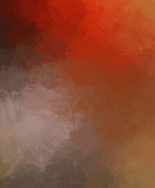 Taranmış Boyalı Soyut Arkaplan. Fırça darbesi ile boyanmış. Boya darbeleri. 2B Görüntü.