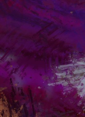 Taranmış Boyalı Soyut Arkaplan. Fırça darbesi ile boyanmış. Boya darbeleri. 2B Görüntü.