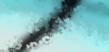 Taranmış Boyalı Soyut Arkaplan. Fırça darbesi ile boyanmış. Boya darbeleri. 2B Görüntü.