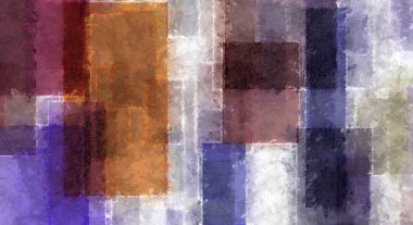 Modern sanat. Renkli çağdaş sanat eserleri. Renkli boya darbeleri. Soyut arkaplanda fırça darbeleri. fırça boyası.