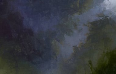 Modern sanat. Renkli çağdaş sanat eserleri. Renkli boya darbeleri. Soyut arkaplanda fırça darbeleri. fırça boyası.