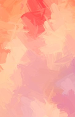 Taranmış Boyalı Soyut Arkaplan. Fırça darbesi ile boyanmış. Boya darbeleri. 2B Görüntü.