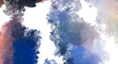 Taranmış Boyalı Soyut Arkaplan. Fırça darbesi ile boyanmış. Boya darbeleri. 2B Görüntü.