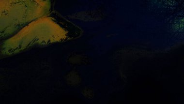 Modern sanat. Renkli çağdaş sanat eserleri. Renkli boya darbeleri. Soyut arkaplanda fırça darbeleri. fırça boyası.