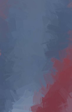 Taranmış Boyalı Soyut Arkaplan. Fırça darbesi ile boyanmış. Boya darbeleri. 2B Görüntü.