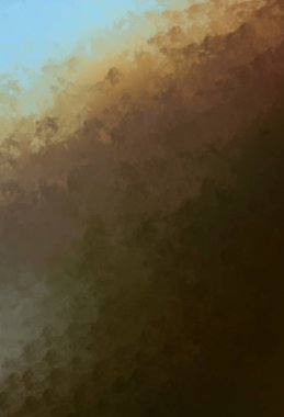 Taranmış Boyalı Soyut Arkaplan. Fırça darbesi ile boyanmış. Boya darbeleri. 2B Görüntü.