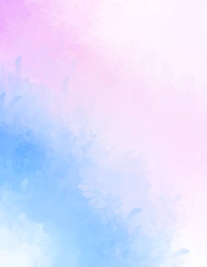 Taranmış Boyalı Soyut Arkaplan. Fırça darbesi ile boyanmış. Boya darbeleri. 2B Görüntü.