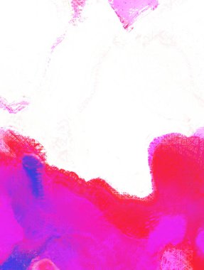 Modern sanat. Renkli çağdaş sanat eserleri. Renkli boya darbeleri. Soyut arkaplanda fırça darbeleri. fırça boyası.