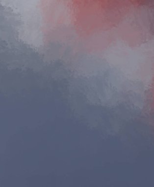 Taranmış Boyalı Soyut Arkaplan. Fırça darbesi ile boyanmış. Boya darbeleri. 2B Görüntü.