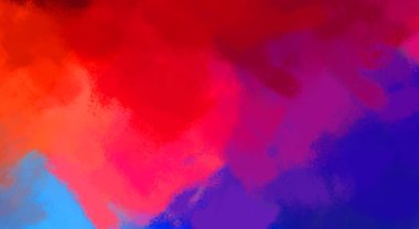 Taranmış Boyalı Soyut Arkaplan. Fırça darbesi ile boyanmış. Sanatsal canlılık ve renkli duvar kağıdı.