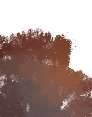 Taranmış Boyalı Soyut Arkaplan. Fırça darbesi ile boyanmış. Boya darbeleri. 2B Görüntü.