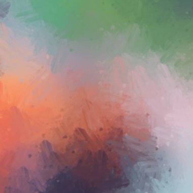 Taranmış Boyalı Soyut Arkaplan. Fırça darbesi ile boyanmış. Boya darbeleri. 2B Görüntü.