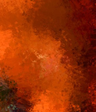 Taranmış Boyalı Soyut Arkaplan. Fırça darbesi ile boyanmış. Boya darbeleri. 2B Görüntü.