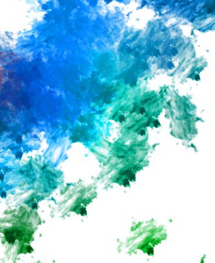 Taranmış Boyalı Soyut Arkaplan. Fırça darbesi ile boyanmış. Boya darbeleri. 2B Görüntü.