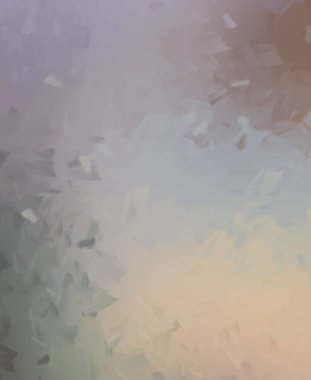 Taranmış Boyalı Soyut Arkaplan. Fırça darbesi ile boyanmış. Boya darbeleri. 2B Görüntü.