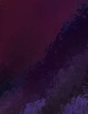 Taranmış Boyalı Soyut Arkaplan. Fırça darbesi ile boyanmış. Boya darbeleri. 2B Görüntü.