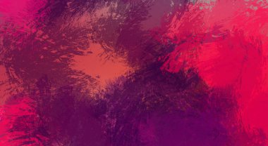 Taranmış Boyalı Soyut Arkaplan. Fırça darbesi ile boyanmış. Sanatsal canlılık ve renkli duvar kağıdı.