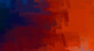 Taranmış Boyalı Soyut Arkaplan. Fırça darbesi ile boyanmış. Sanatsal canlılık ve renkli duvar kağıdı.