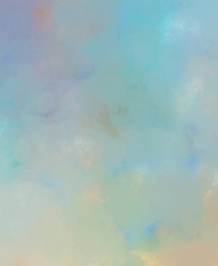 Taranmış Boyalı Soyut Arkaplan. Fırça darbesi ile boyanmış. Boya darbeleri. 2B Görüntü.