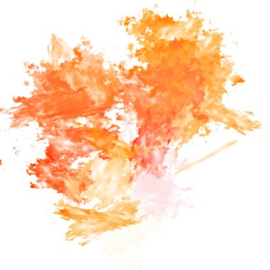 Taranmış Boyalı Soyut Arkaplan. Fırça darbesi ile boyanmış. Boya darbeleri. 2B Görüntü.