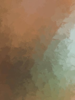 Taranmış Boyalı Soyut Arkaplan. Fırça darbesi ile boyanmış. Boya darbeleri. 2B Görüntü.