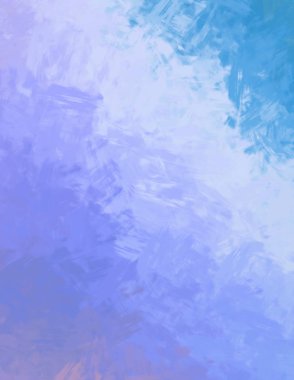 Taranmış Boyalı Soyut Arkaplan. Fırça darbesi ile boyanmış. Boya darbeleri. 2B Görüntü.