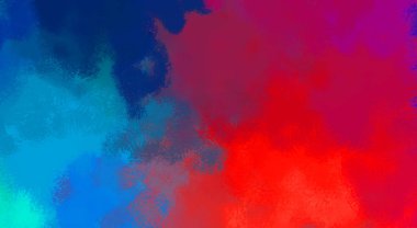 Taranmış Boyalı Soyut Arkaplan. Fırça darbesi ile boyanmış. Sanatsal canlılık ve renkli duvar kağıdı.