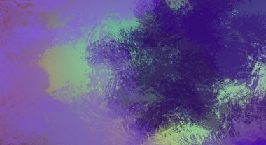 Taranmış Boyalı Soyut Arkaplan. Fırça darbesi ile boyanmış. Sanatsal canlılık ve renkli duvar kağıdı.