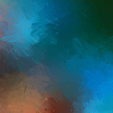Taranmış Boyalı Soyut Arkaplan. Fırça darbesi ile boyanmış. Boya darbeleri. 2B Görüntü.