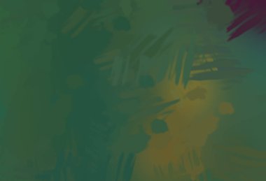 Taranmış Boyalı Soyut Arkaplan. Fırça darbesi ile boyanmış. Boya darbeleri. 2B Görüntü.