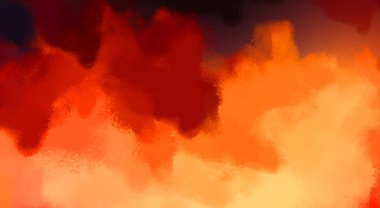 Taranmış Boyalı Soyut Arkaplan. Fırça darbesi ile boyanmış. Sanatsal canlılık ve renkli duvar kağıdı.