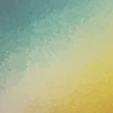 Taranmış Boyalı Soyut Arkaplan. Fırça darbesi ile boyanmış. Boya darbeleri. 2B Görüntü.