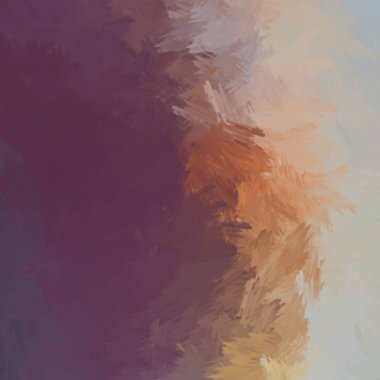 Taranmış Boyalı Soyut Arkaplan. Fırça darbesi ile boyanmış. Boya darbeleri. 2B Görüntü.