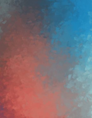 Taranmış Boyalı Soyut Arkaplan. Fırça darbesi ile boyanmış. Boya darbeleri. 2B Görüntü.