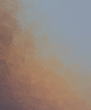 Taranmış Boyalı Soyut Arkaplan. Fırça darbesi ile boyanmış. Boya darbeleri. 2B Görüntü.