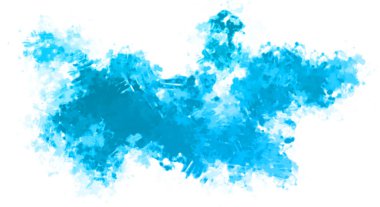 Taranmış Boyalı Soyut Arkaplan. Fırça darbesi ile boyanmış. Boya darbeleri. 2B Görüntü.