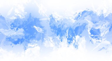 Taranmış Boyalı Soyut Arkaplan. Fırça darbesi ile boyanmış. Boya darbeleri. 2B Görüntü.