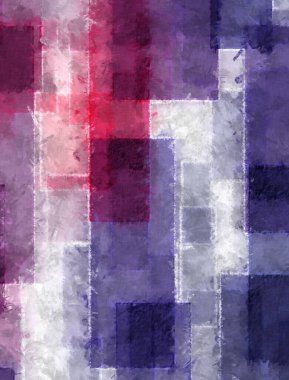 Modern sanat. Renkli çağdaş sanat eserleri. Renkli boya darbeleri. Soyut arkaplanda fırça darbeleri. fırça boyası.